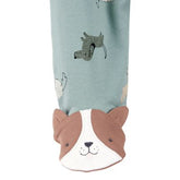 Pijama Perritos Verde